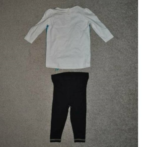 Girls Ni Hao Kai-lan Pants & Shirt 18 months FRIENDS FOREVER Leggings Top 2 Pc - Picture 5 of 5